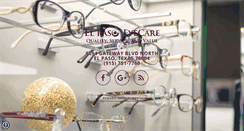 Desktop Screenshot of elpaso-eyecare.com